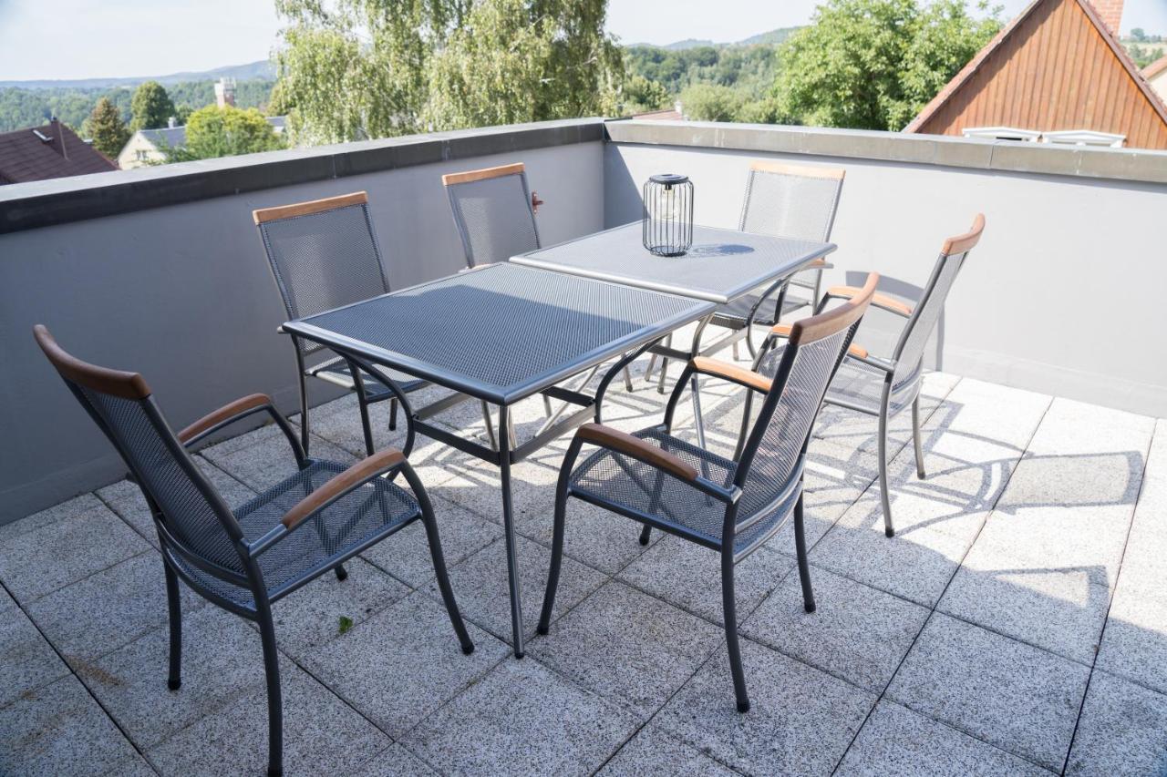 Appartamento Urlaubsfreude Biedermann Haus Gluecksstein - Mondstein Bad Schandau Esterno foto