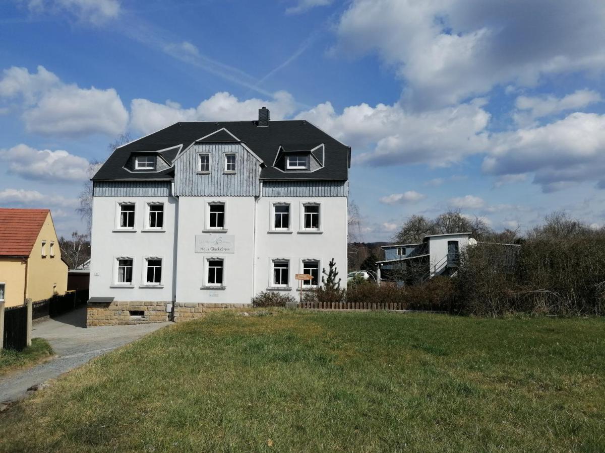 Appartamento Urlaubsfreude Biedermann Haus Gluecksstein - Mondstein Bad Schandau Esterno foto